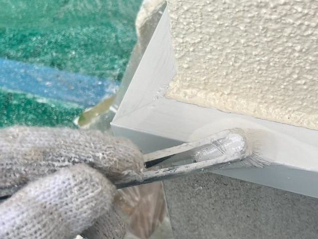 小野市で水切り上塗り